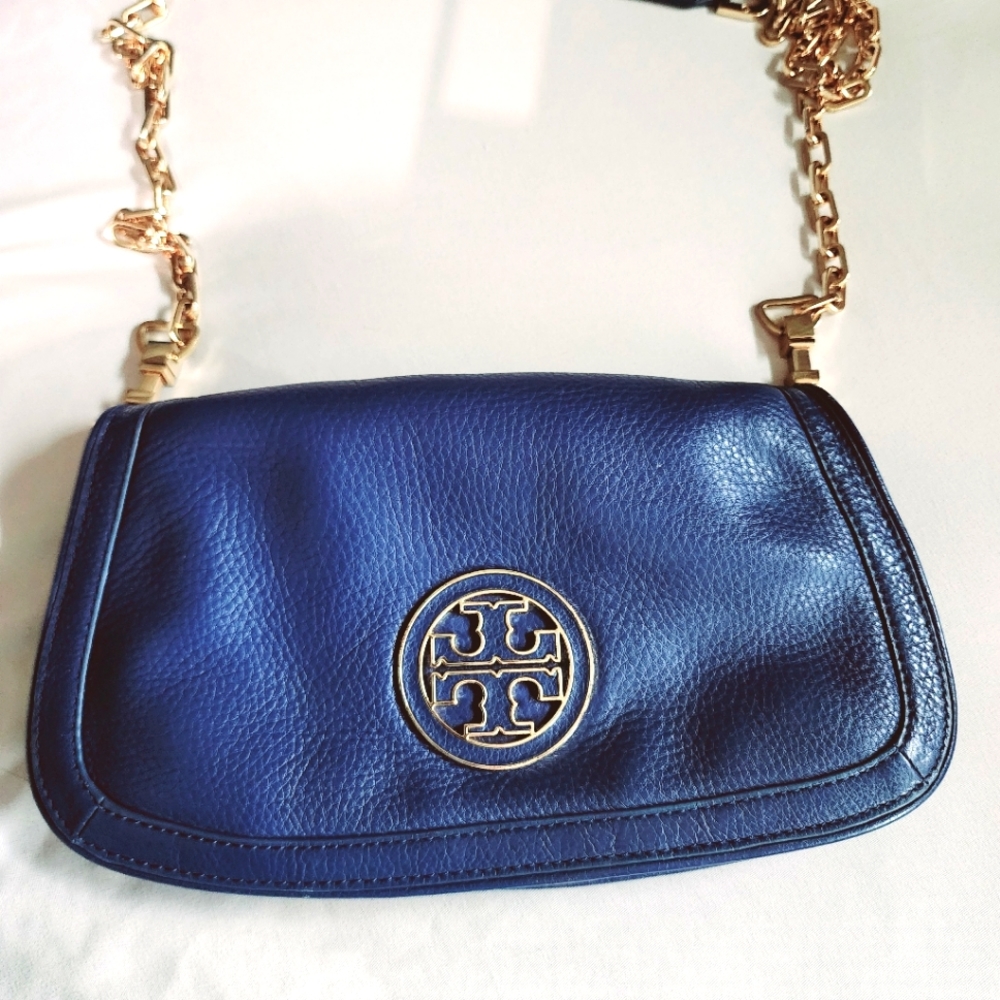 Blue Tory Burch bag